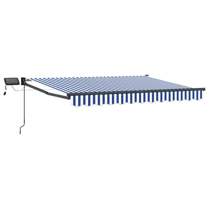 Tenda retrattile manuale con LED 3 x 2,5 m