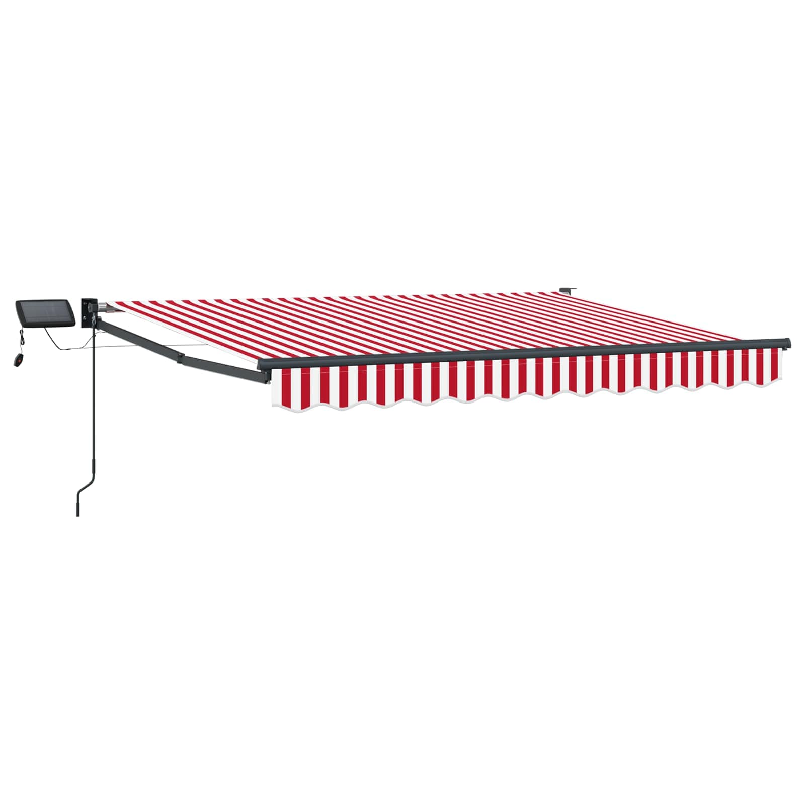 Tenda retrattile manuale con LED 3 x 2,5 m | homemem39