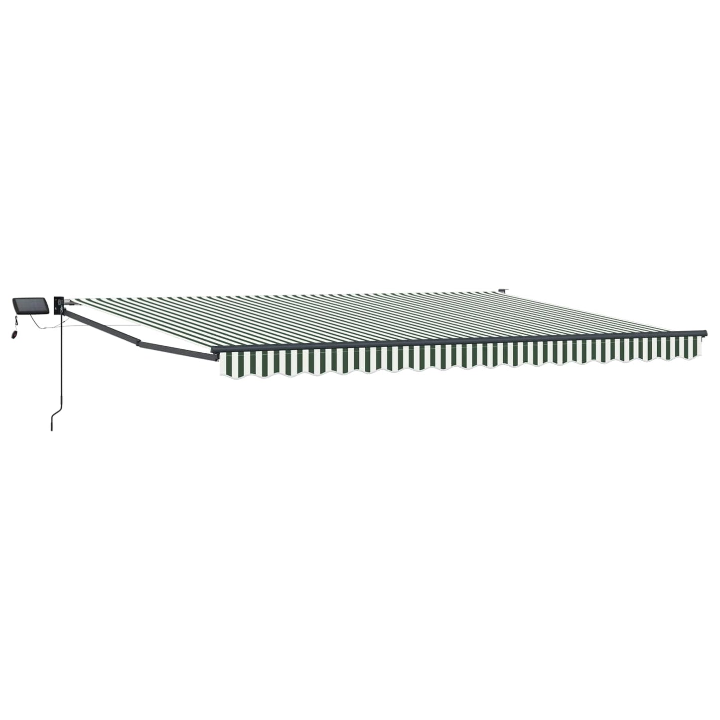 Tenda retrattile manuale con LED 4 × 3 m | homemem39