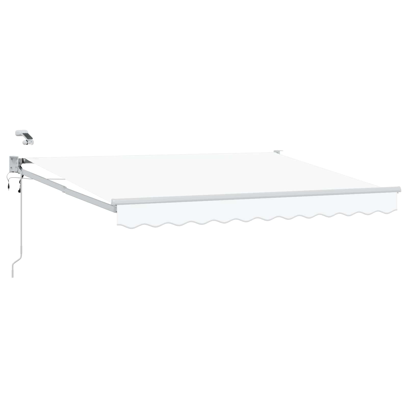 Tettuccio Elettrico Retrattile Bianco 3 x 2,5 m | homemem39