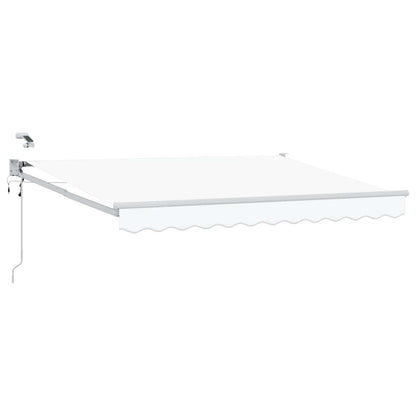 Tettuccio Elettrico Retrattile Bianco 3 x 2,5 m | homemem39