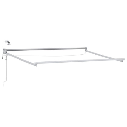 Tettuccio Elettrico Retrattile Arancione e bianco 3,5 x 2,5 m | homemem39