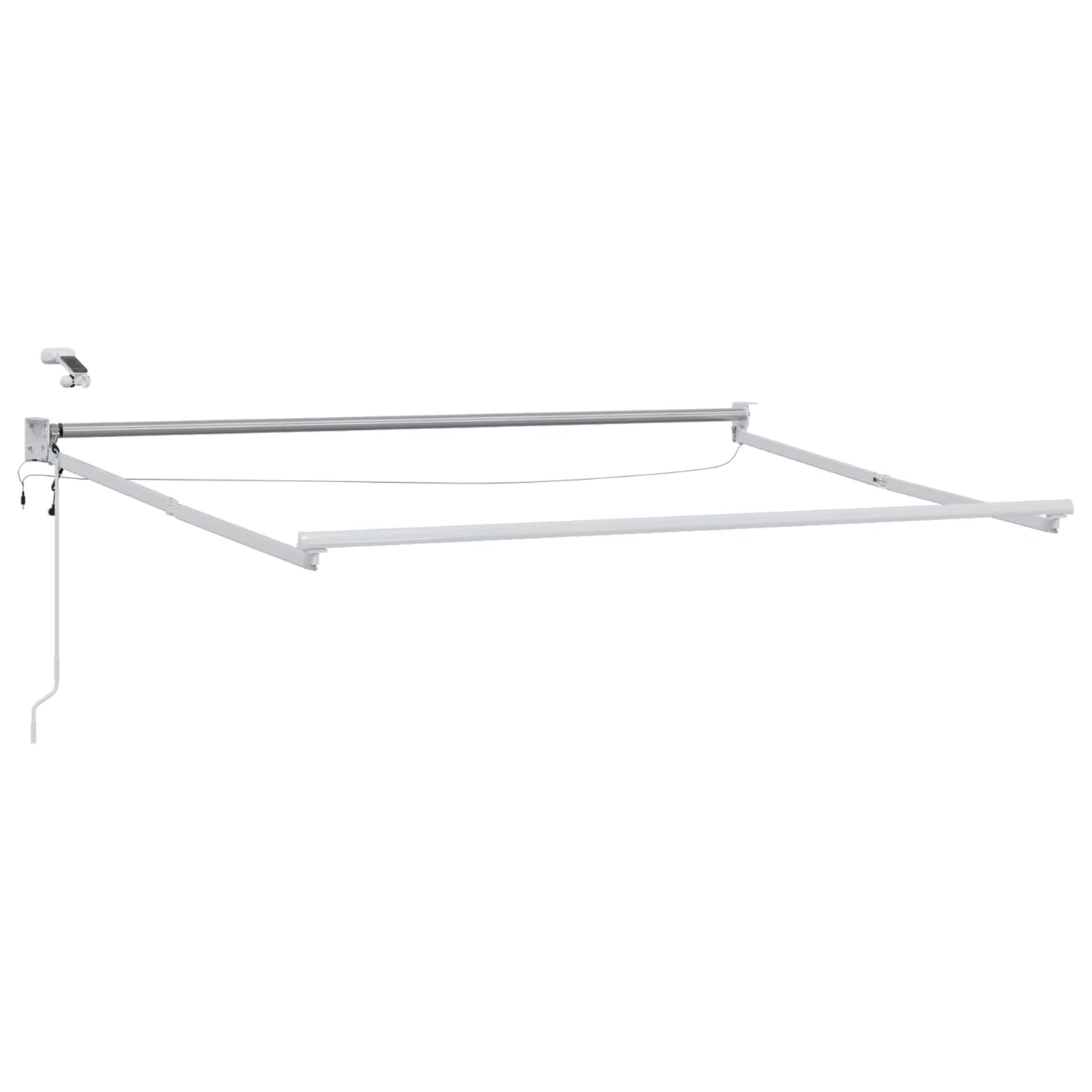 Tettuccio Elettrico Retrattile Giallo e Grigio 3,5 x 2,5 m | homemem39
