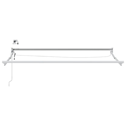 Tettuccio Elettrico Retrattile Giallo e Grigio 3,5 x 2,5 m | homemem39