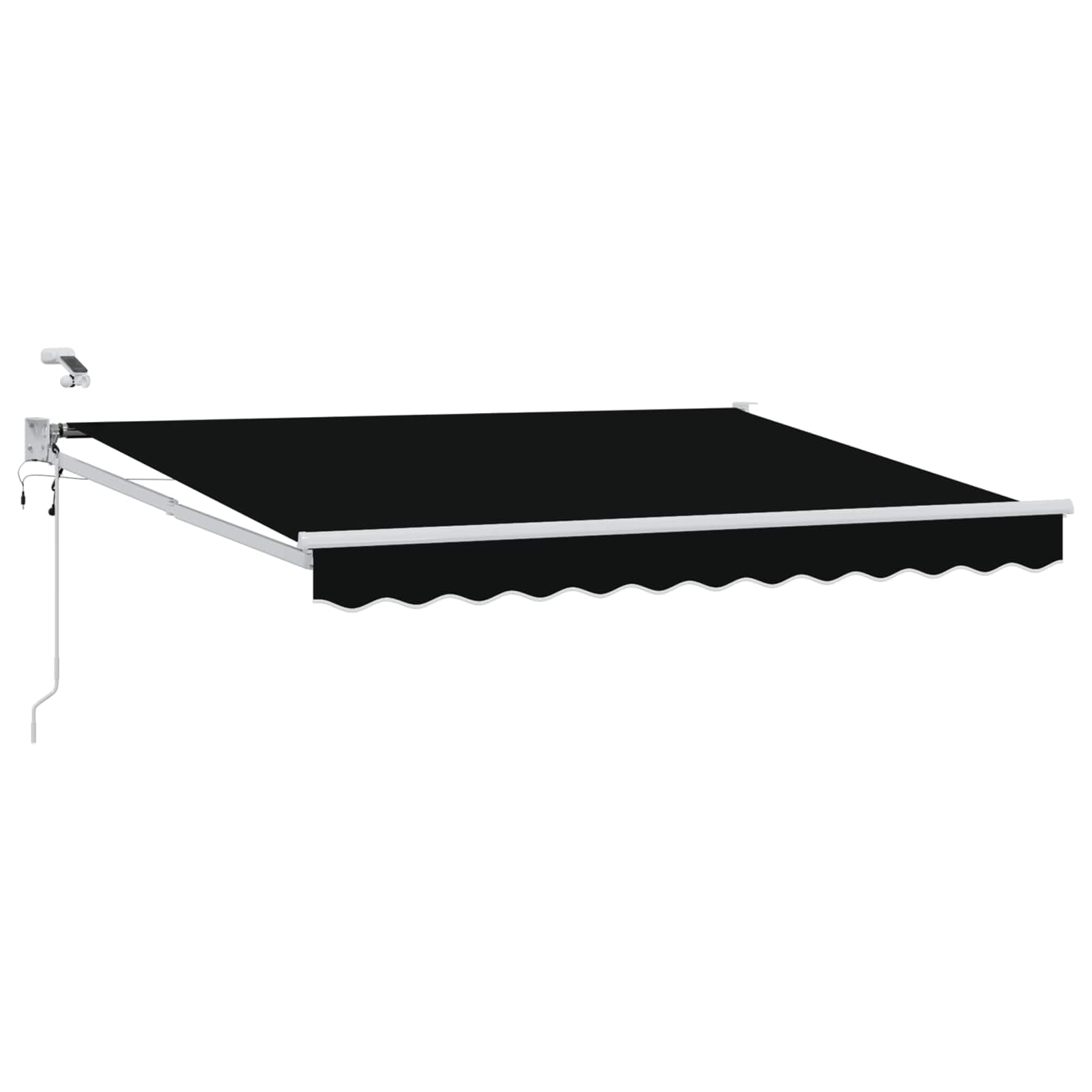 Tettuccio Elettrico Retrattile Nero 3,5 x 2,5 m | homemem39