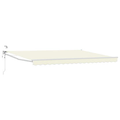 Tettuccio Elettrico Retrattile Crema 4 × 3 m | homemem39