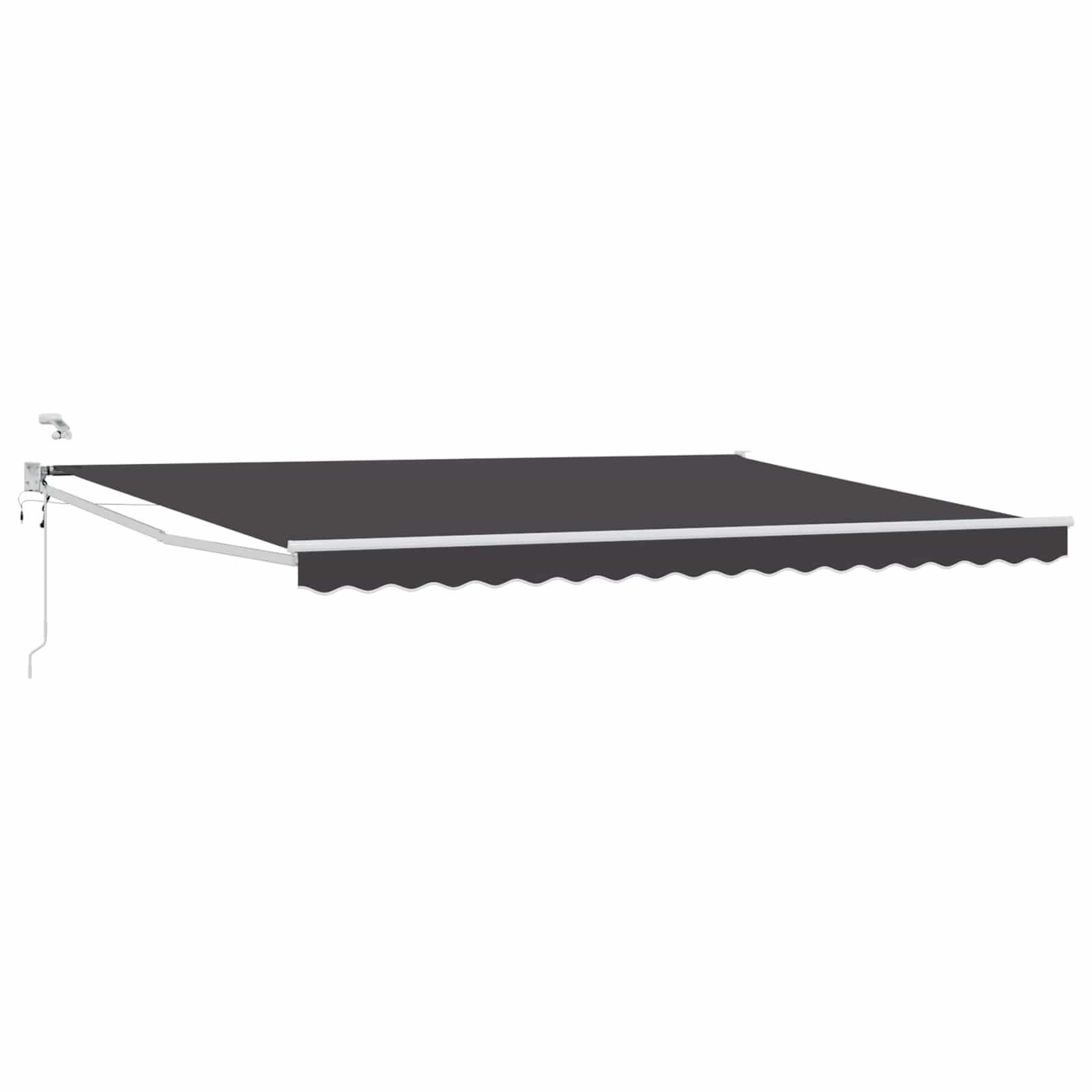 Tettuccio Elettrico Retrattile Antracite 4 × 3 m | homemem39