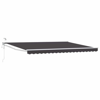 Tettuccio Elettrico Retrattile Antracite 4 × 3 m | homemem39