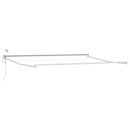 Tettuccio Elettrico Retrattile Bianco 4 × 3 m | homemem39