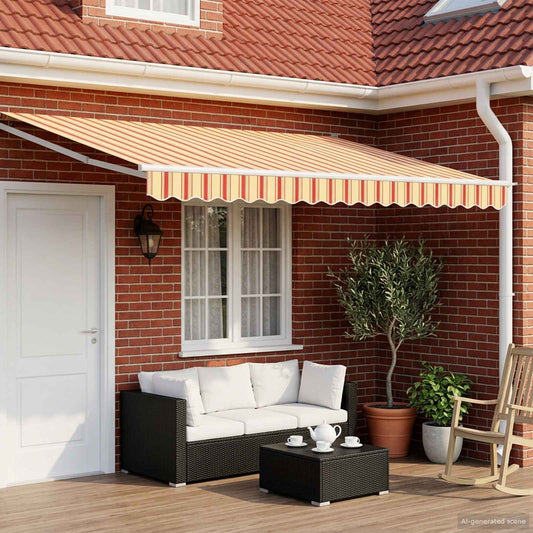 Tettuccio Elettrico Retrattile Multicolore 5 x 3 m | homemem39