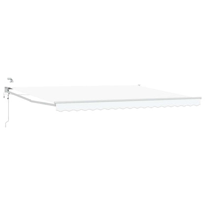 Tettuccio Elettrico Retrattile Bianco 5 x 3 m | homemem39