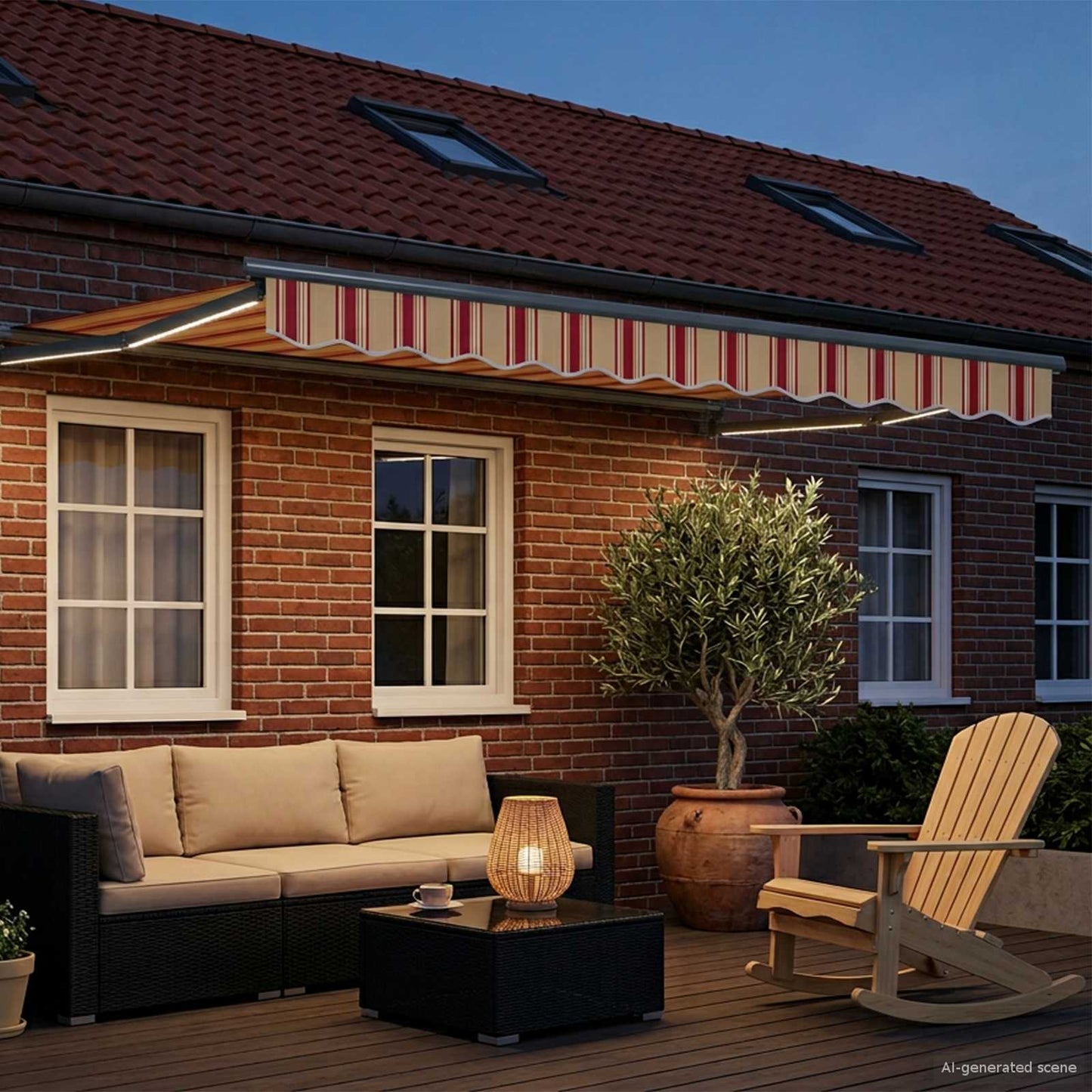 Tettuccio Elettrico Retrattile Multicolore 3 x 2 m | homemem39