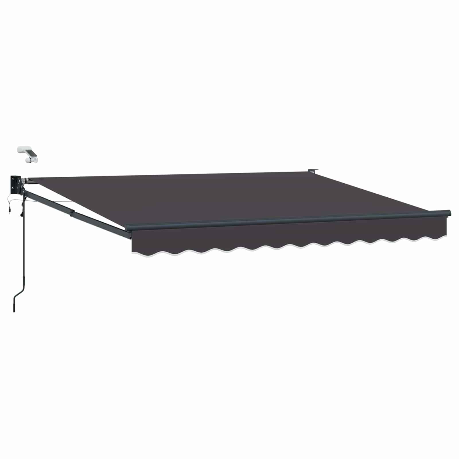 Tettuccio Elettrico Retrattile Antracite 3,5 x 2 m | homemem39