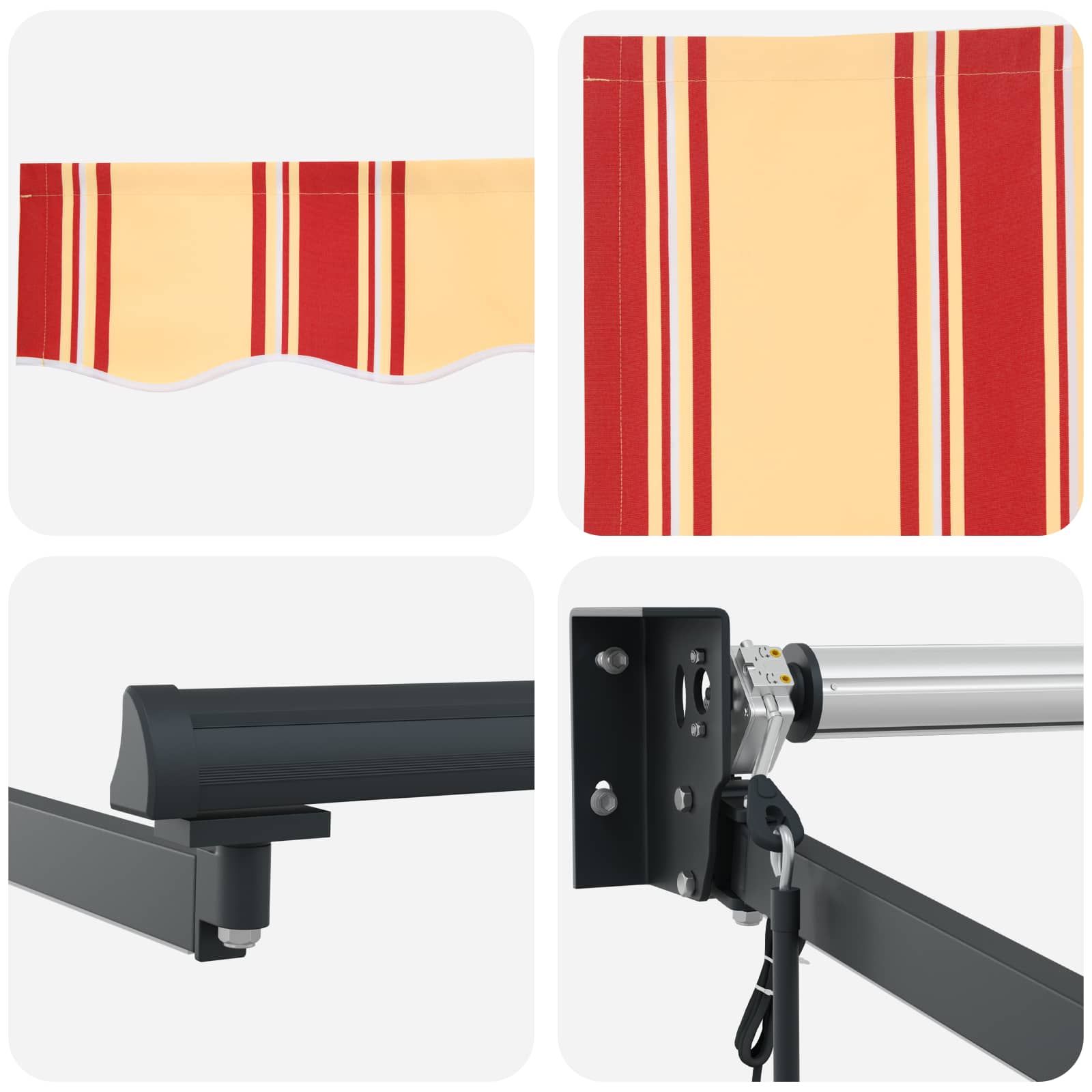 Tettuccio Elettrico Retrattile Multicolore 3,5 x 2,5 m | homemem39