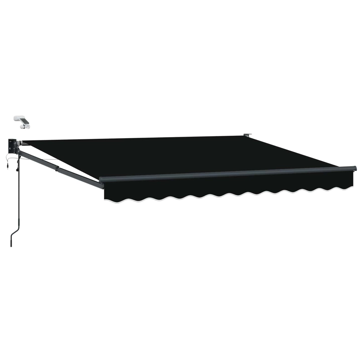 Tettuccio Elettrico Retrattile Nero 3,5 x 2,5 m | homemem39
