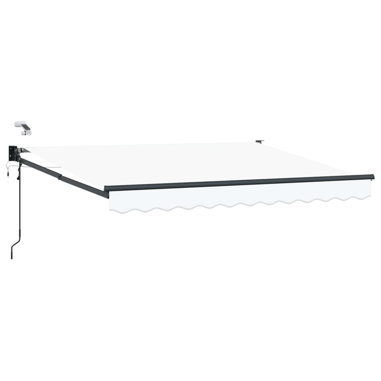 Tettuccio Elettrico Retrattile Bianco 3,5 x 2,5 m | homemem39