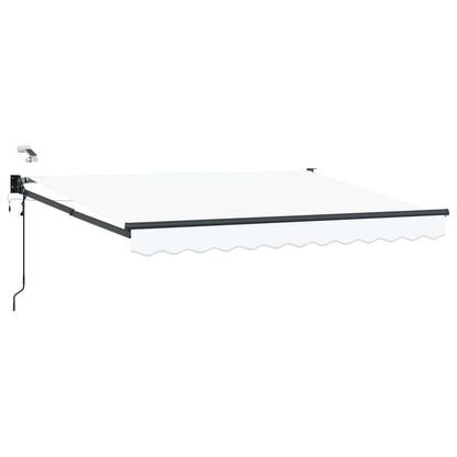 Tettuccio Elettrico Retrattile Bianco 3,5 x 2,5 m | homemem39