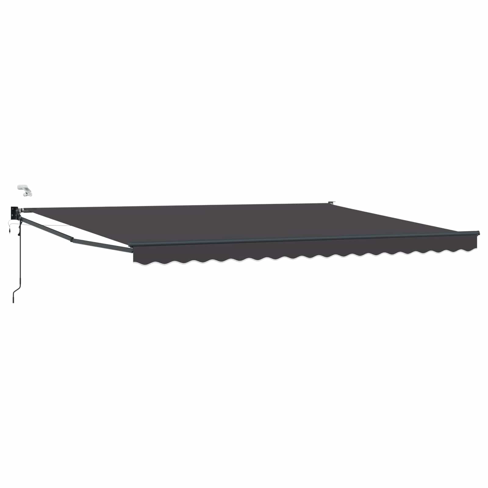Tettuccio Elettrico Retrattile Antracite 4,5 × 3 m | homemem39