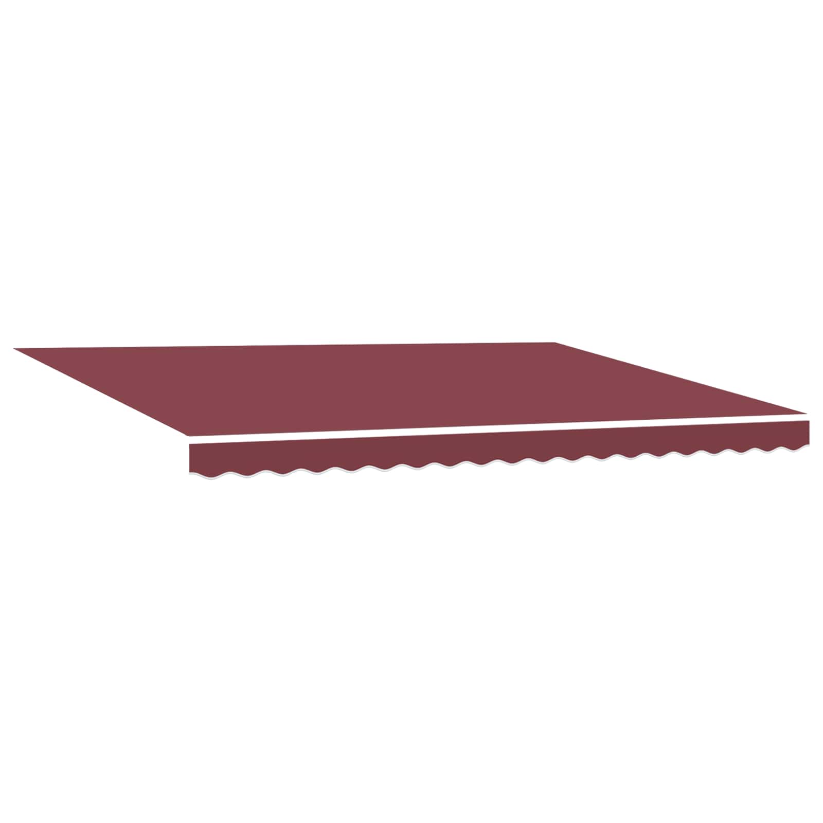 Tettuccio Elettrico Retrattile Rosso Borgogna 5 x 3 m | homemem39