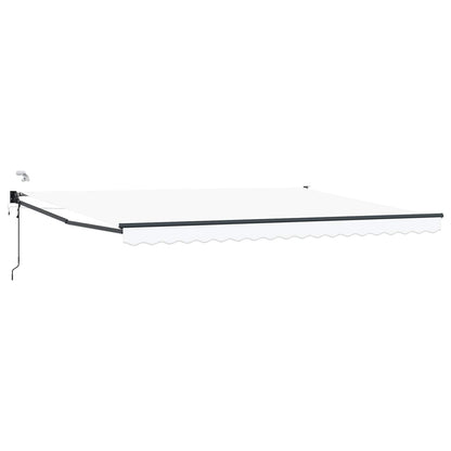 Tettuccio Elettrico Retrattile Bianco 5 x 3 m | homemem39