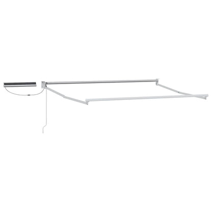 Tettuccio Elettrico Retrattile Beige e Bianco 3,5 x 2 m | homemem39