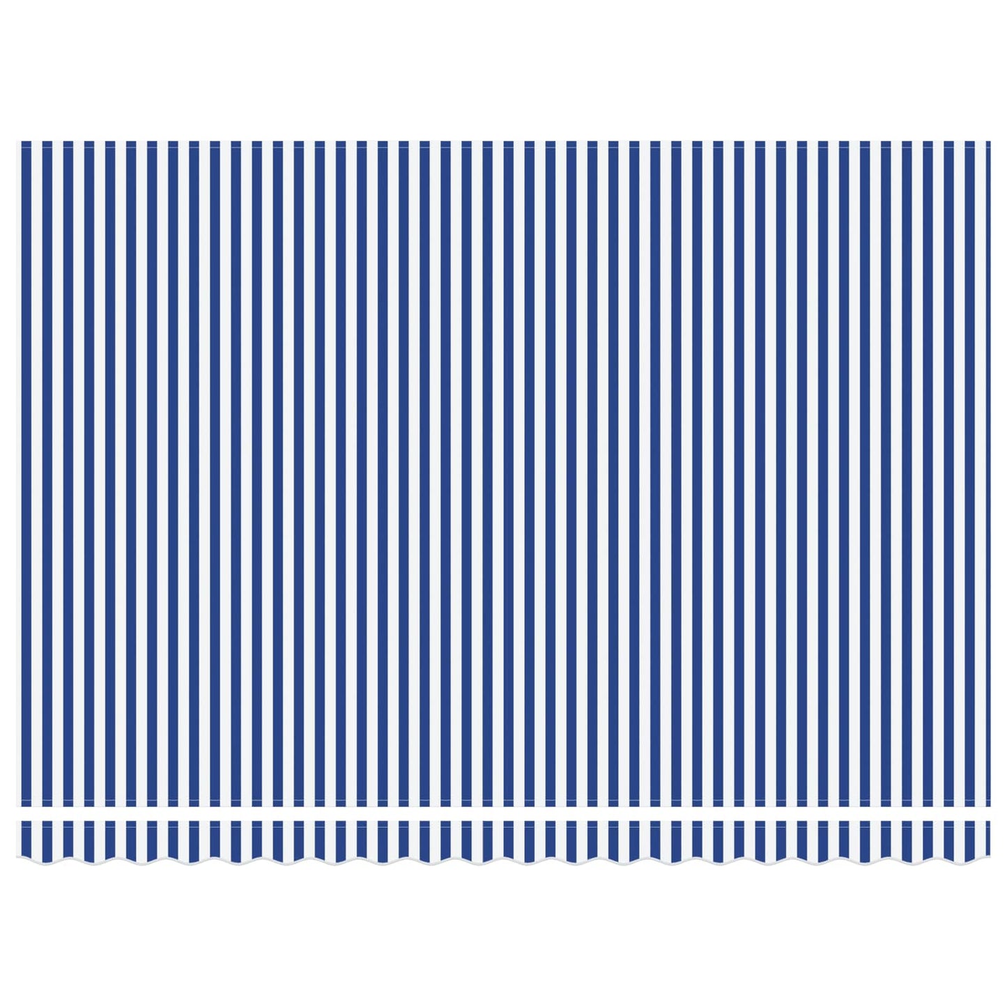 Tettuccio Elettrico Retrattile Blu e Bianco 4 x 2 m | homemem39