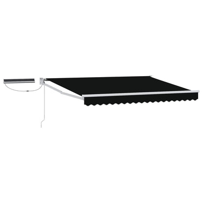 Tettuccio Elettrico Retrattile Nero e Bianco 3 x 2,5 m | homemem39