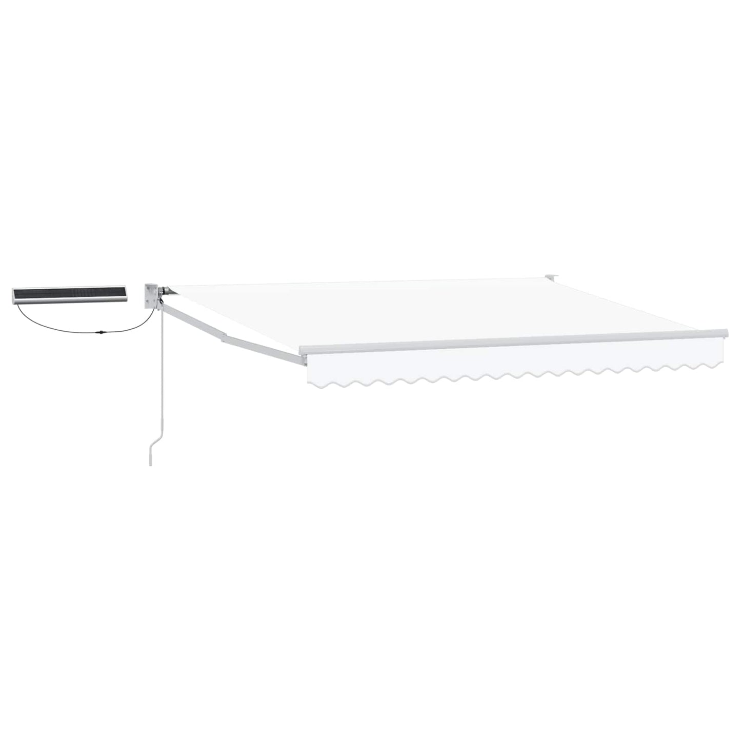 Tettuccio Elettrico Retrattile Bianco 3,5 x 2,5 m | homemem39