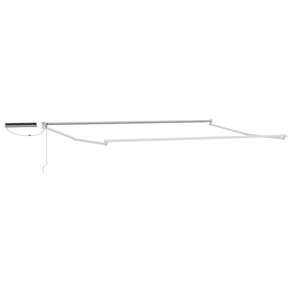 Tettuccio Elettrico Retrattile Antracite e Bianco 4 × 3 m | homemem39