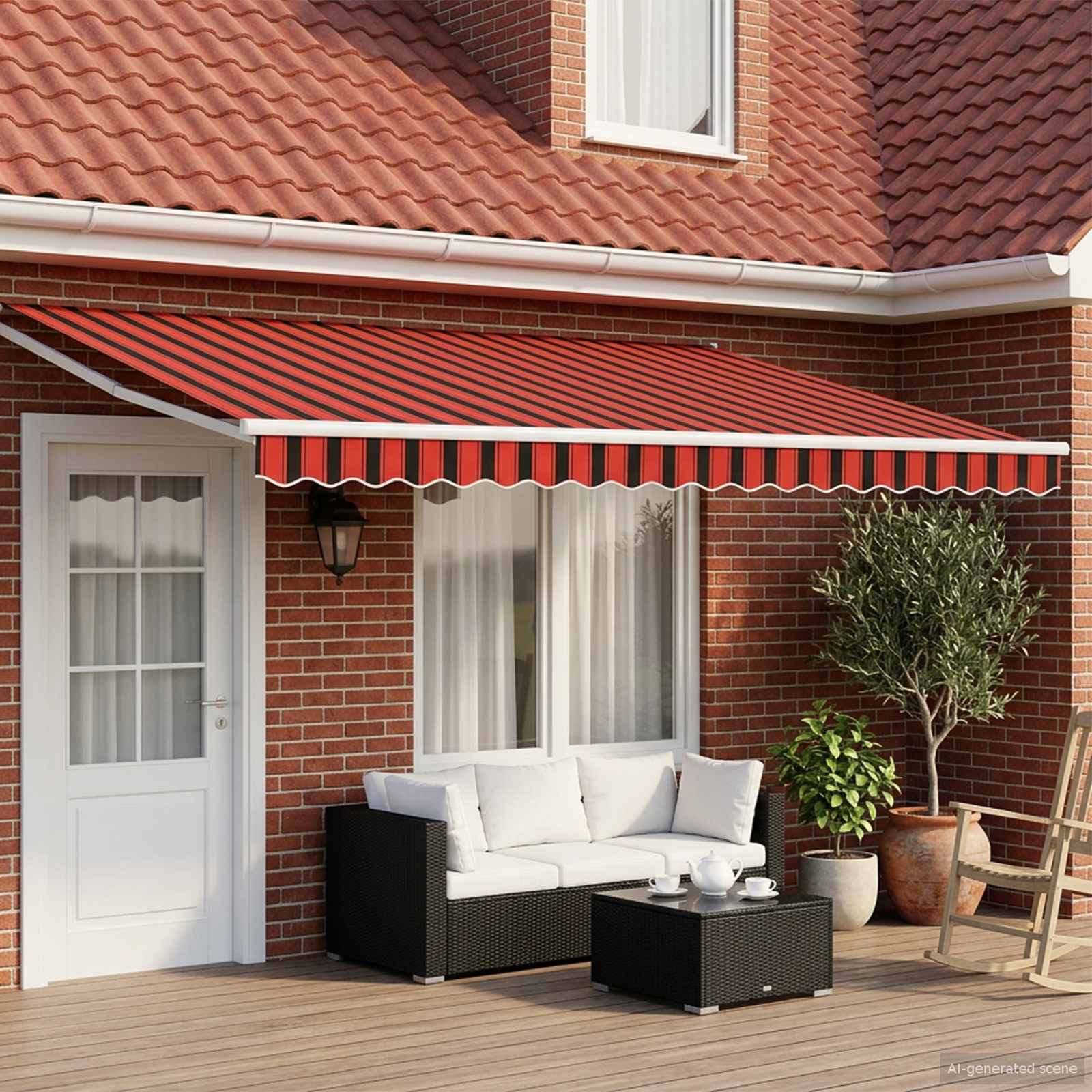 Tettuccio Elettrico Retrattile 4 × 3 m | homemem39