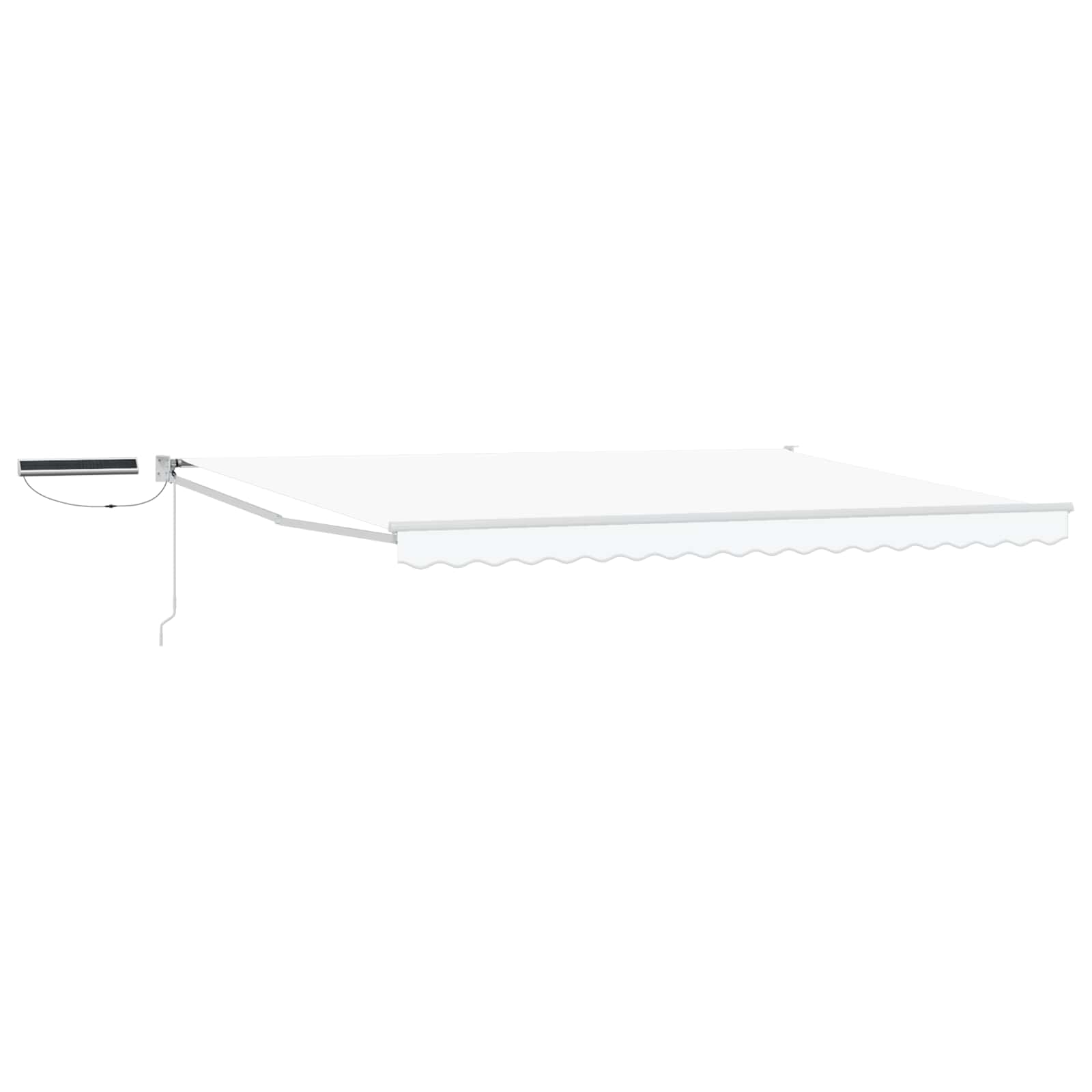 Tettuccio Elettrico Retrattile Bianco 4,5 × 3 m | homemem39