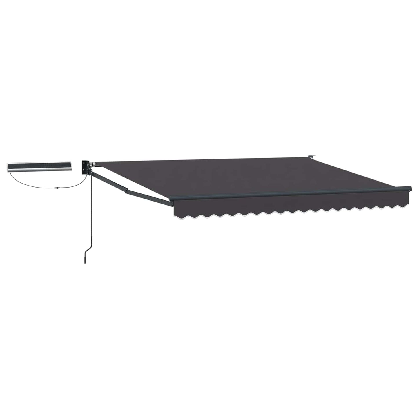 Tettuccio Elettrico Retrattile Antracite 3 x 2,5 m | homemem39
