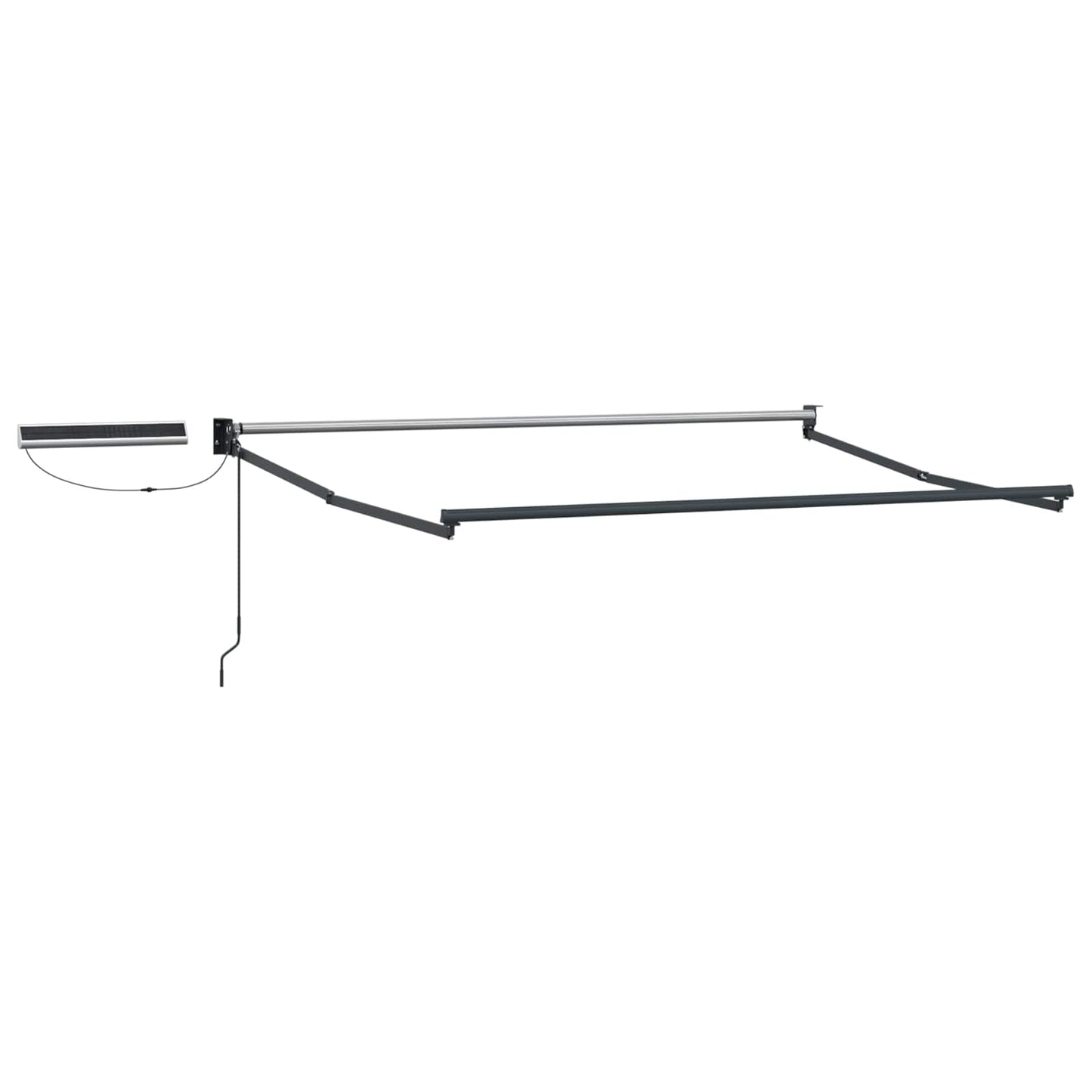 Tettuccio Elettrico Retrattile Crema e Antracite 3,5 x 2,5 m | homemem39