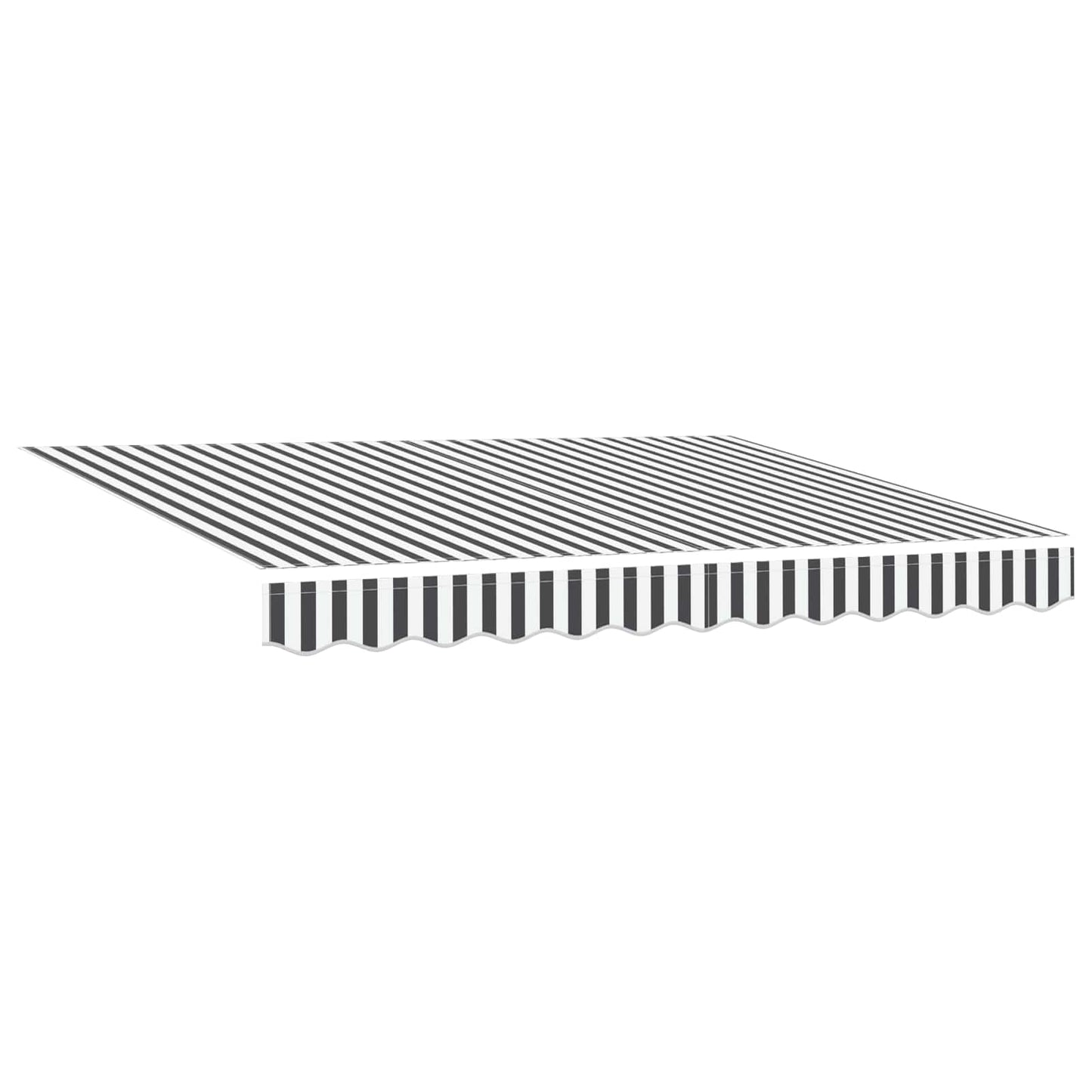 Tettuccio Elettrico Retrattile Antracite e Bianco 3,5 x 2,5 m | homemem39
