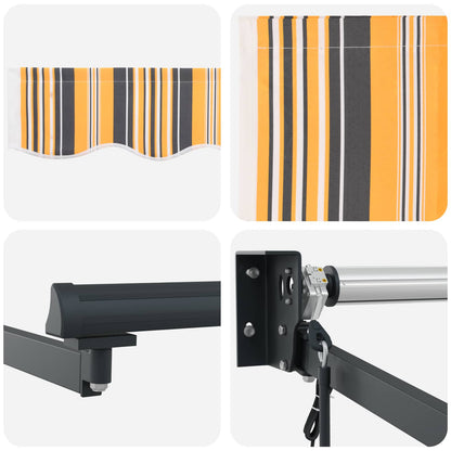 Tettuccio Elettrico Retrattile 4,5 × 3 m | homemem39