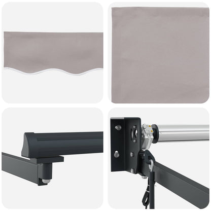 Tettuccio Elettrico Retrattile 4,5 × 3 m | homemem39