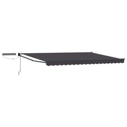 Tettuccio Elettrico Retrattile Antracite 5 x 3 m | homemem39