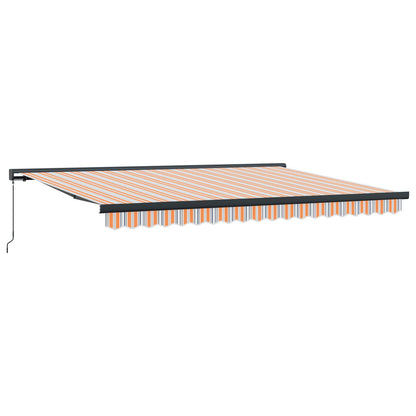 Tenda Retrattile Arancione e Grigio 400 × 300 cm | homemem39