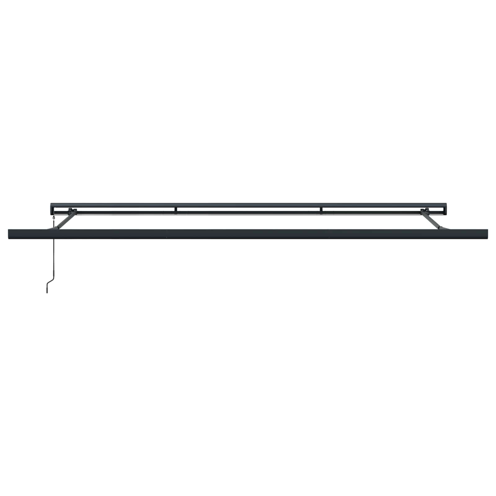 Tenda Retrattile Giallo e Grigio 400 × 300 cm Tela e Alluminio | homemem39
