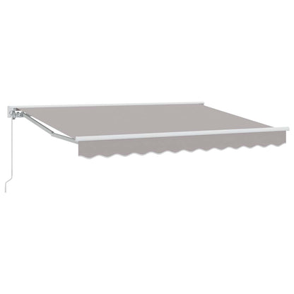 Tenda retrattile manuale Grigio Chiaro 3 x 2,5 m | homemem39