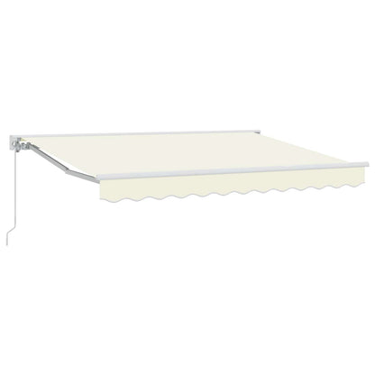 Tenda retrattile manuale Crema 3,5 x 2,5 m | homemem39