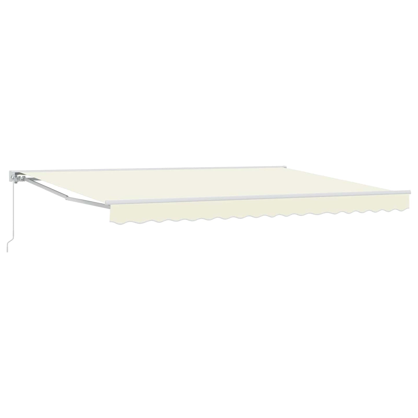 Tenda retrattile manuale Crema 4 × 3 m | homemem39
