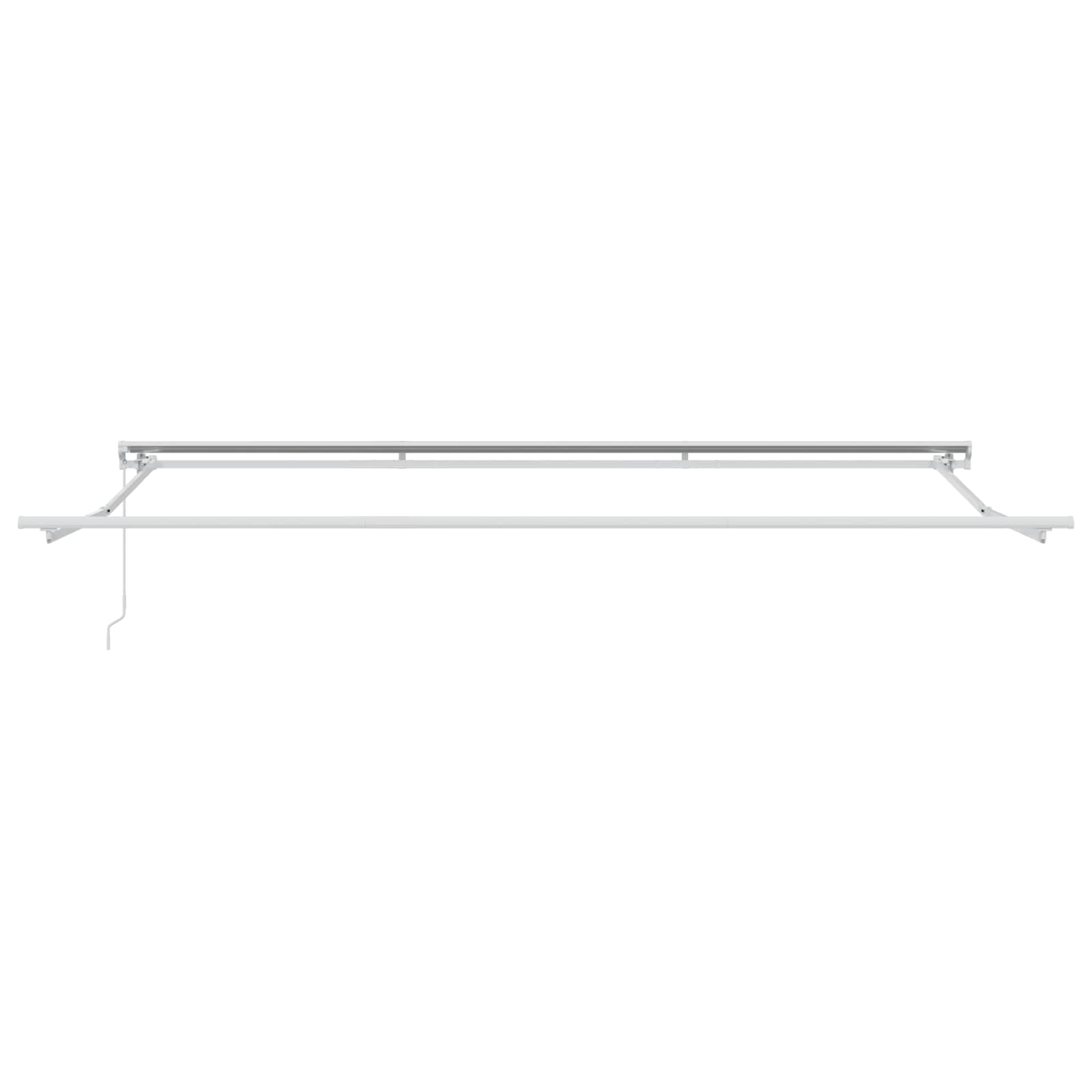Tenda retrattile manuale Antracite 4 × 3 m | homemem39