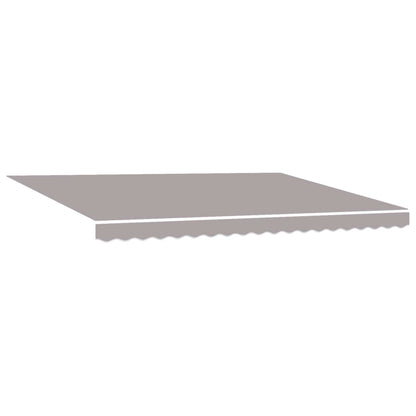 Tenda retrattile manuale Grigio Chiaro 4 × 3 m | homemem39