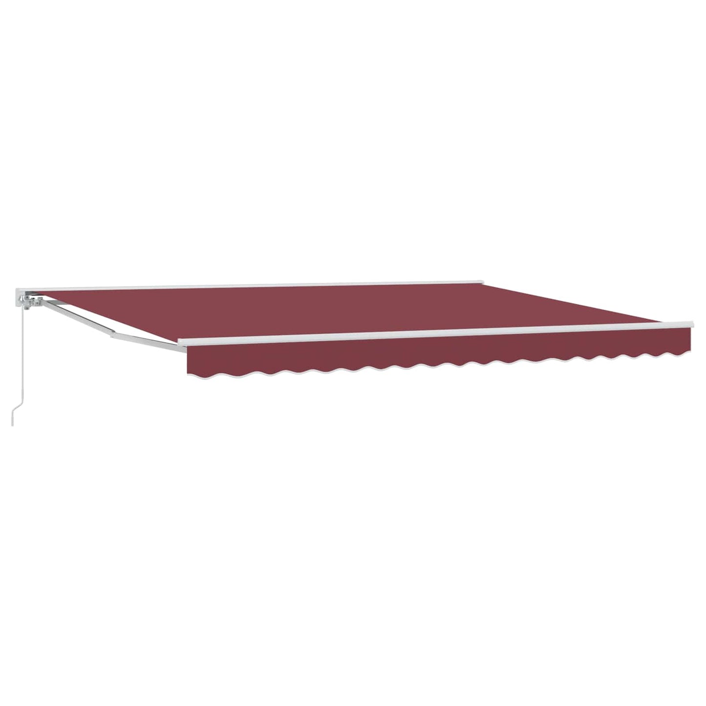 Tenda retrattile manuale Borgogna 5 x 3 m | homemem39