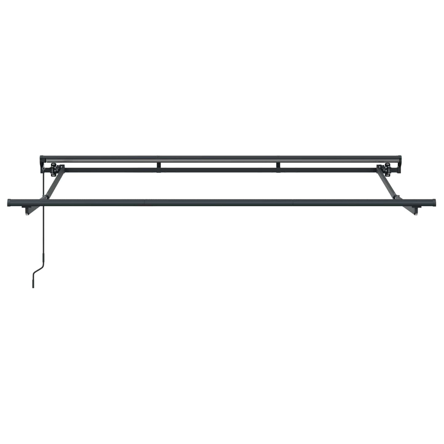Tenda retrattile manuale Crema 2,5 x 2 m | homemem39