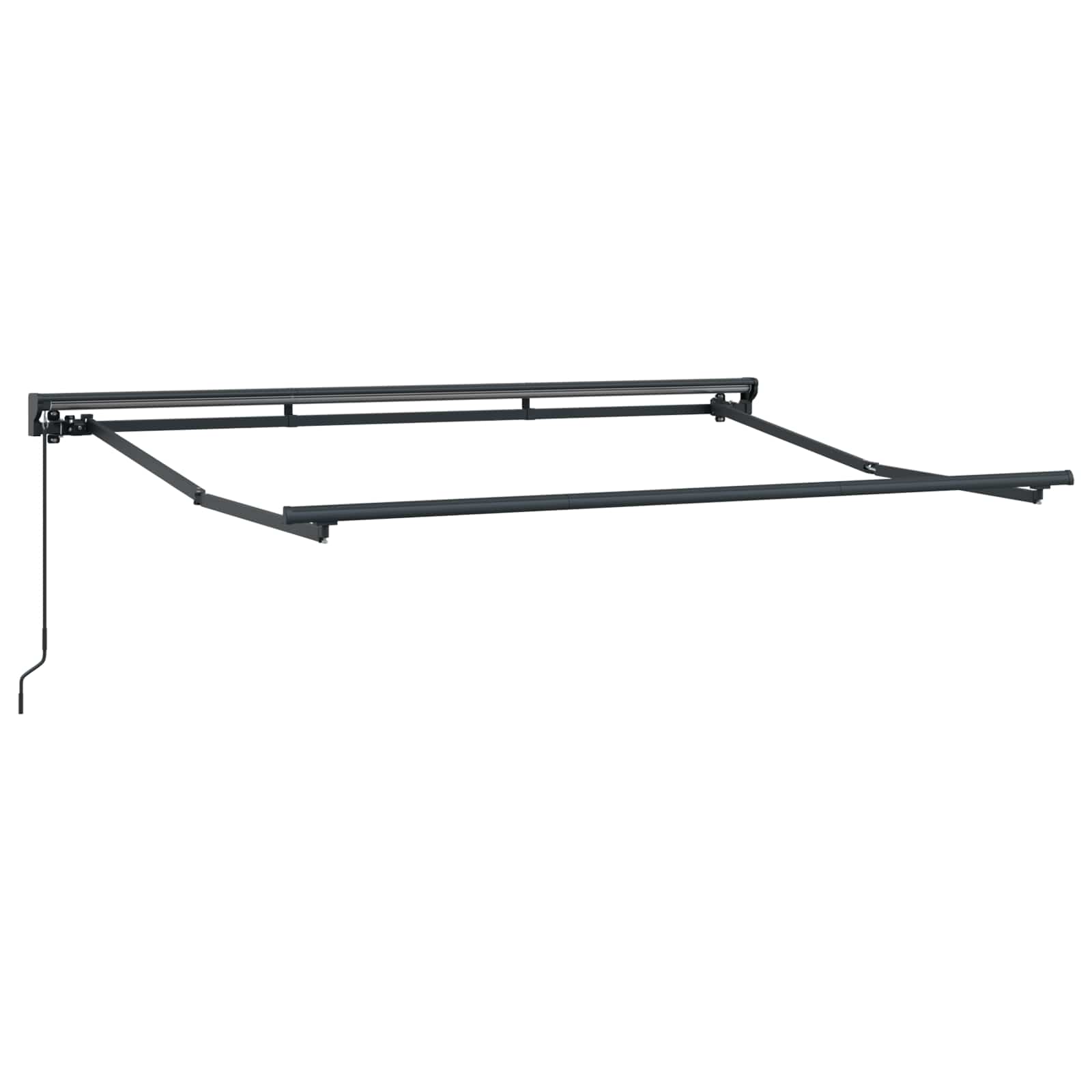 Tenda retrattile manuale Borgogna 2,5 x 2 m | homemem39