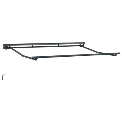 Tenda retrattile manuale Marrone 3,5 x 2 m | homemem39