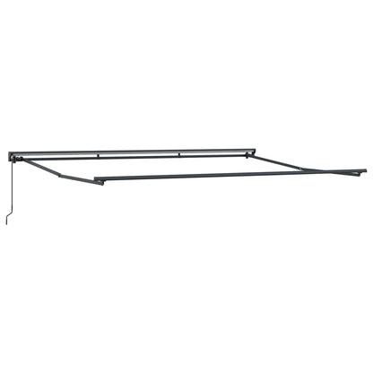 Tenda retrattile manuale Arancione, Nero e Giallo 4,5 × 3,5 m | homemem39