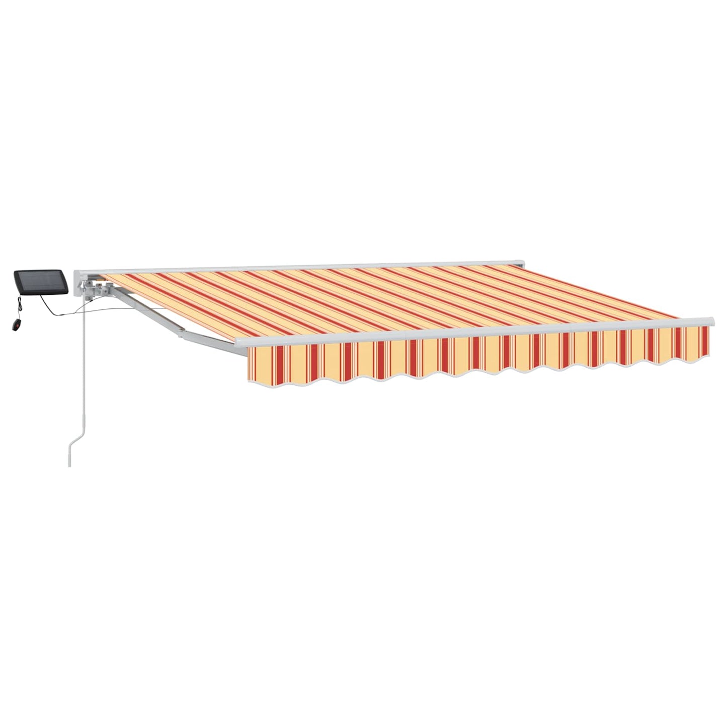Cornice per Tenda Manuale con LED 3,5 x 2 m | homemem39